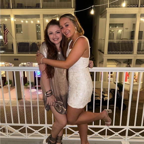 Free people open back sequin dress size small - Picture 7 of 7